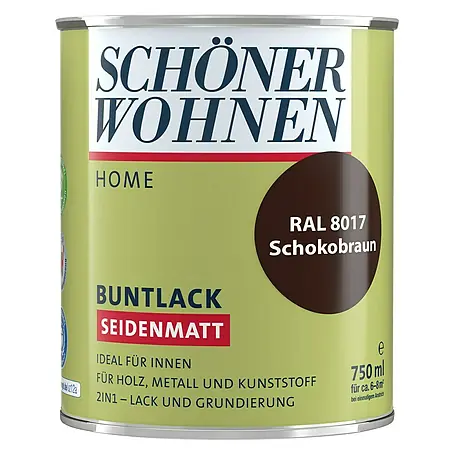 SCHÖNER WOHNEN-Farbe Home Buntlack RAL 8017