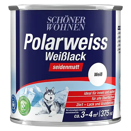 SCHÖNER WOHNEN-Farbe  Weißlack Polarweiß