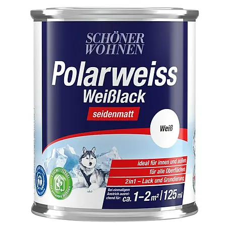 SCHÖNER WOHNEN-Farbe  Weißlack Polarweiß