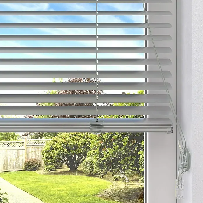 Expo Ambiente Žaluzina - Š x V: 60 x 175 cm, Srebrne boje, Aluminij - Detaljan prikaz