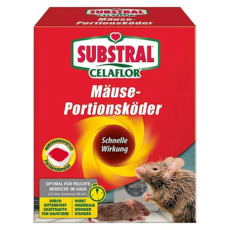Substral Celaflor Mäuse-Portionsköder Alpha P