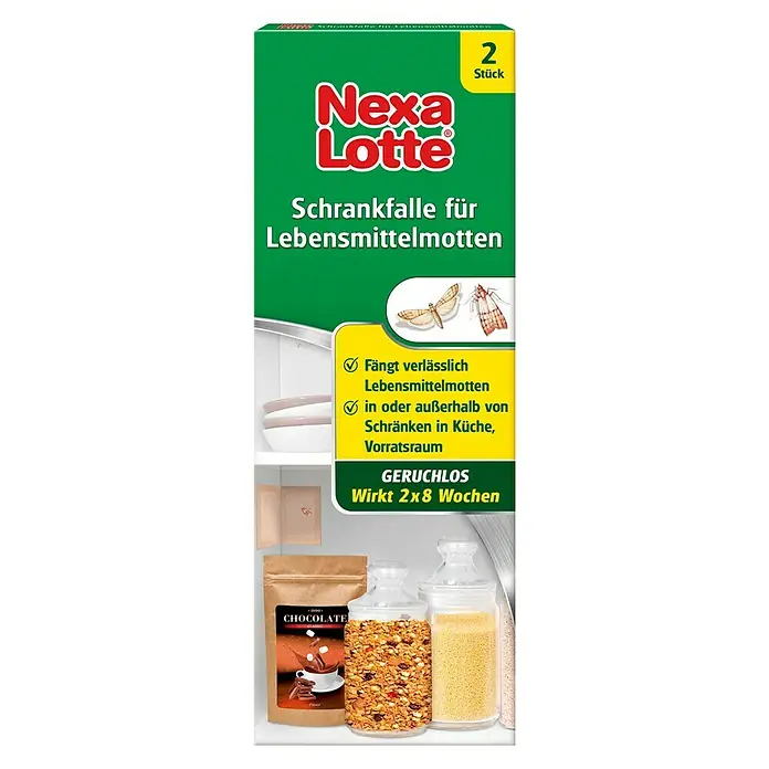 Nexa Lotte Mottenschutz - Klebefallen, 2 Stk.