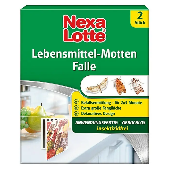 Nexa Lotte Mottenschutz - 2 Stk., Anwendungsfertig