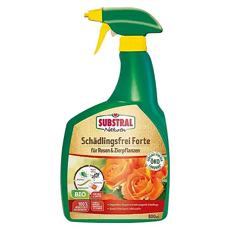 Substral Naturen Bio-Schädlingsfrei Forte für Rosen & Zierpflanzen