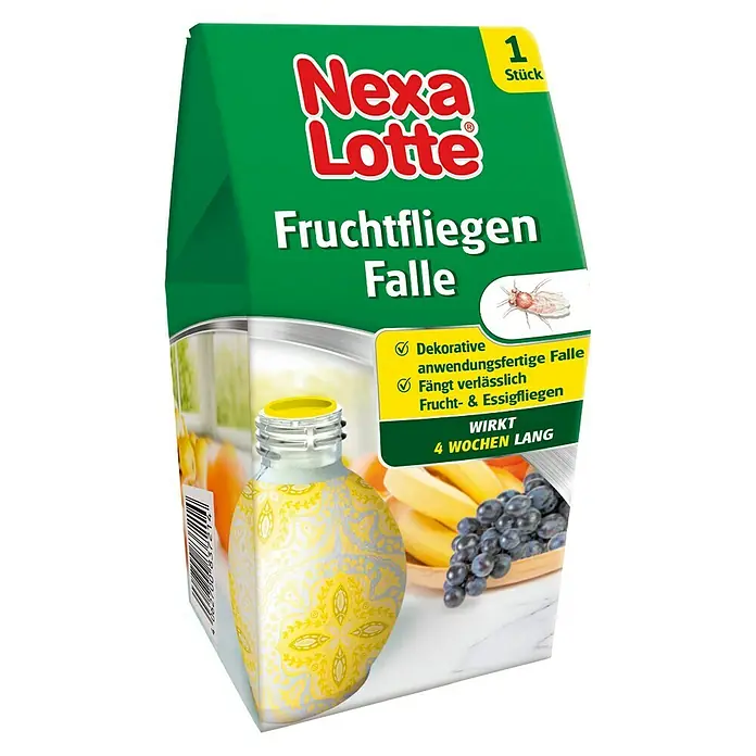 Nexa Lotte Fruchtfliegen-Falle - Anwendungsfertig, 1 Stk.