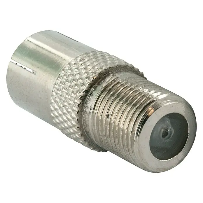 Schwaiger Adapter - F utičnica i koaksijalna utičnica - Pogled sprijeda