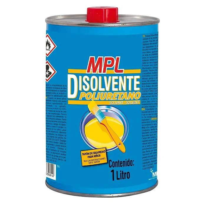 MPL Disolvente Poliuretano - 1 l, Lata