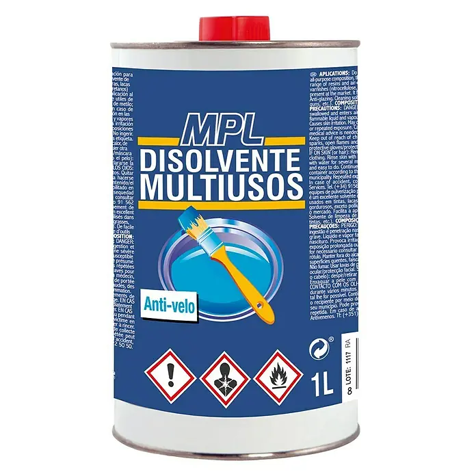 MPL Disolvente Multiusos - 1 l, Lata
