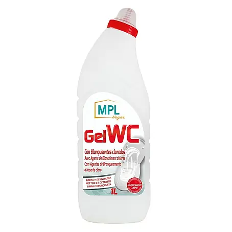 MPL  Gel de limpieza WC Lejía
