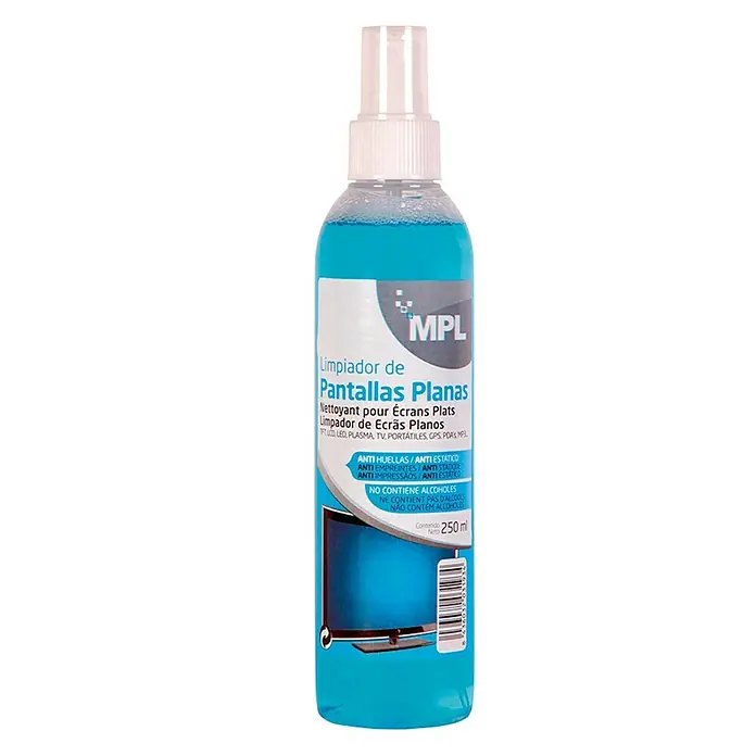 MPL Limpiador específico Pantallas - 250 ml, Botella rociadora