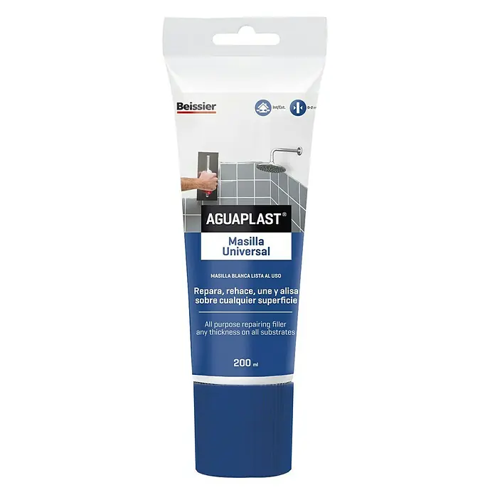 Beissier Aguaplast Masilla Universal - Blanco, 200 ml