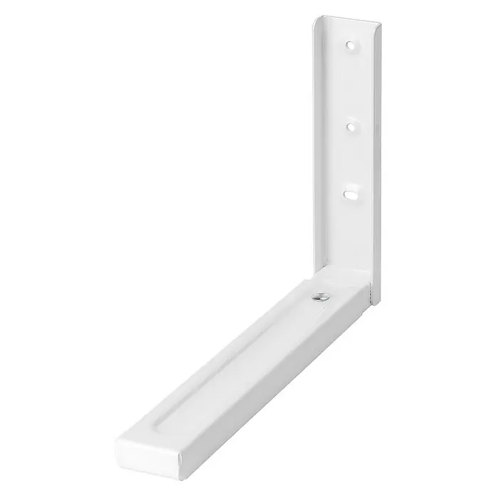 Escuadra de pared - 290 x 49 x 220 mm, Carga soportada: 40 kg, Blanco