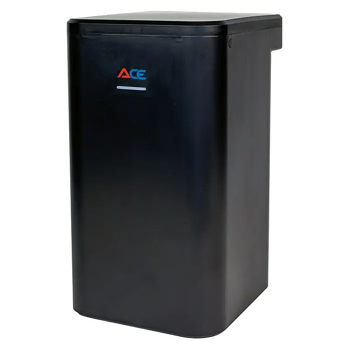 Kokendwaterkraan ACE.BOIL 3 in 1, rond - Chroom, Glanzend