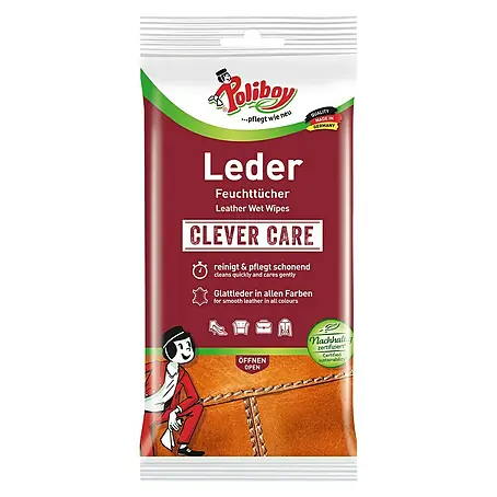 Poliboy  Feuchttücher Leder