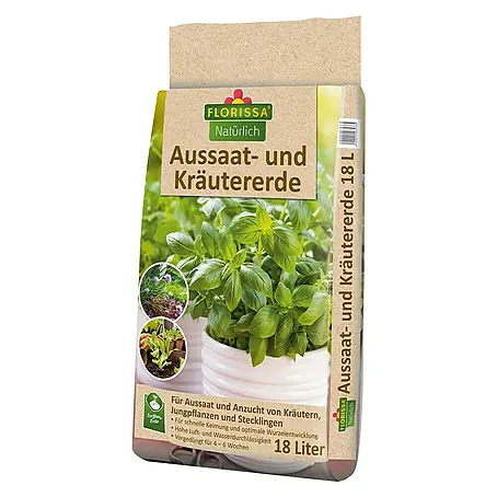 Florissa  Aussaat- & Kräutererde Torffrei