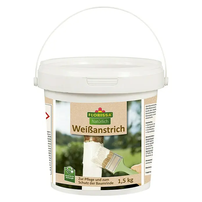 Florissa Pflanzenstärkungsmittel Weißanstrich - 1,5 kg