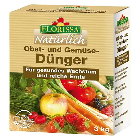 Florissa  Bio-Gartendünger Obst & Gemüse