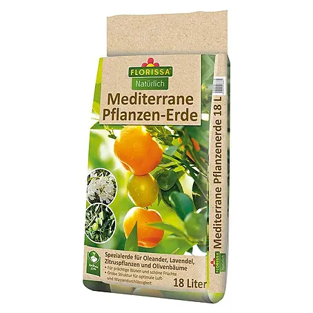 Florissa  Pflanzerde Torffrei Mediterran