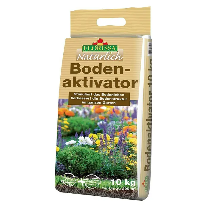 Florissa Bodenaktivator - 10 kg, Inhalt ausreichend für ca.: 200 m²