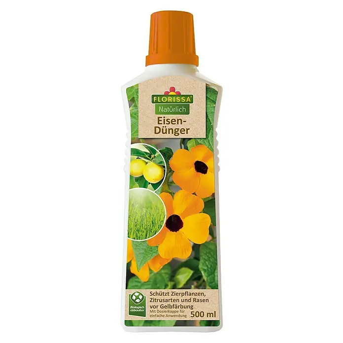 Florissa Eisendünger - 500 ml, Inhalt ausreichend für ca.: 100 l Gießwasser