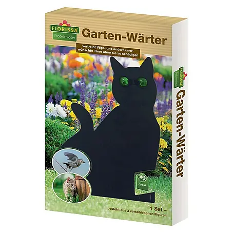 Florissa  Dekofigur Gartenwärter Katze
