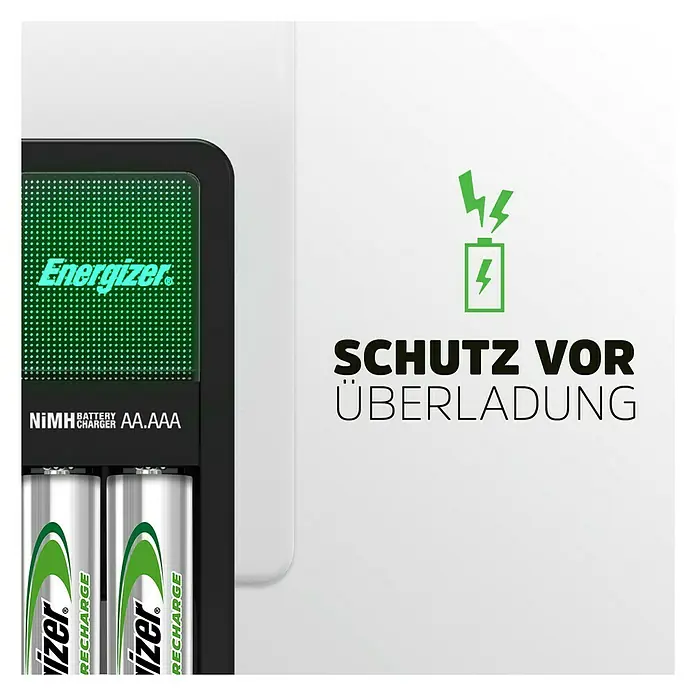 Energizer Ladegerät Mini - 2 Micro-Akkus (AAA) 700 mAh, Ladekanäle: 2 - Anwendungsbeispiel