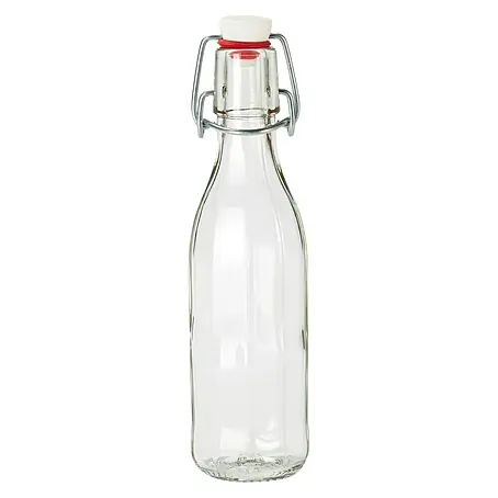 Glasflasche mit Bügelverschluss