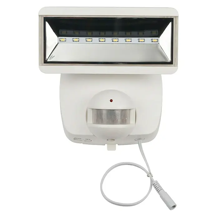 Brennenstuhl LED-Strahler SOL 800 - Weiß, Bewegungsmelder, IP44