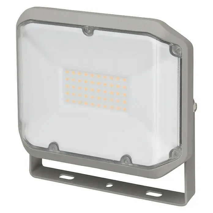 Brennenstuhl LED-Strahler - L x B x H: 21,6 x 4,8 x 16,5 cm, Grau, 30 W