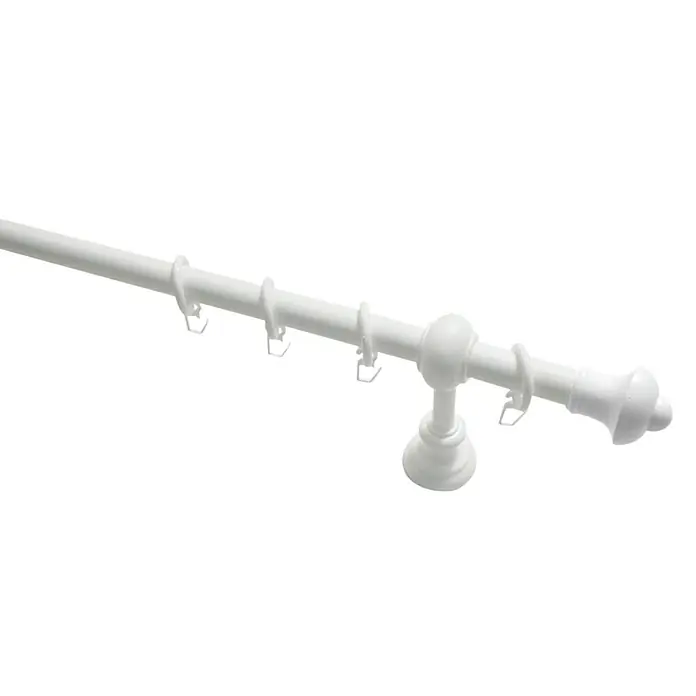 Gardinia Stilgarnitur - Länge: 165 cm, Durchmesser: 28 mm, Weiß
