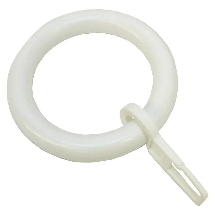 Gardinia Gardinenring Bifo - Ausführung: Ring, Weiß, Inhalt: 10 Stk.