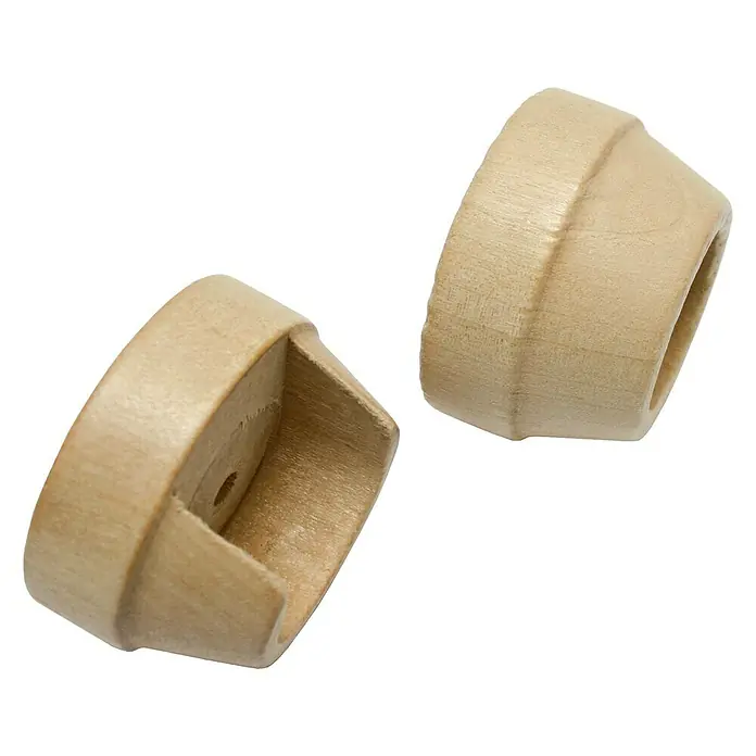 Gardinia Wandlager Lugano - Natur, Geeignet für: Gardinenstangen Ø 28 mm