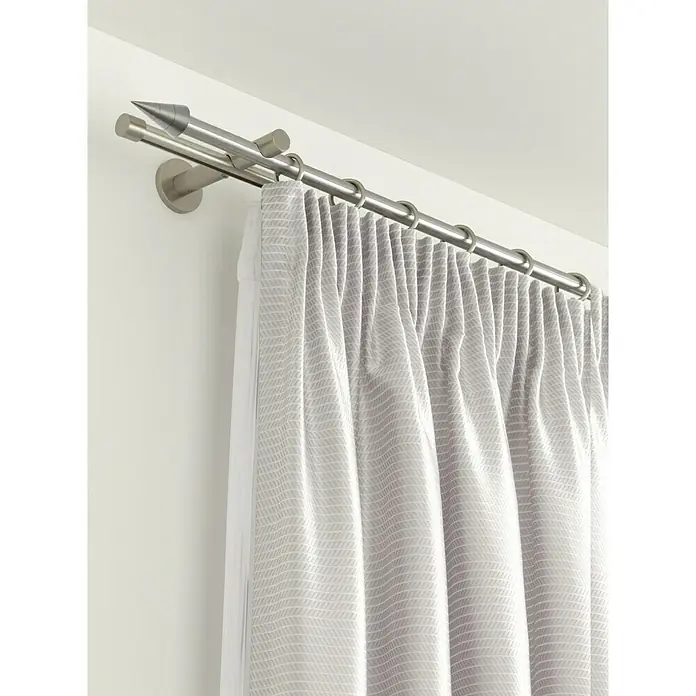 Gardinia Stilgarnitur - Länge: 160 cm, Durchmesser: 20 mm, Edelstahloptik