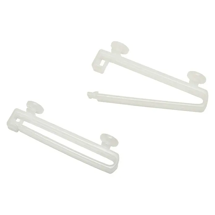 Gardinia Schlaufengleiter - Weiß, 10 Stk., Geeignet für: Gardinen