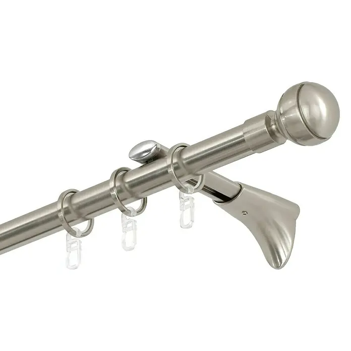 Gardinia Endknopf Chicago - Rund, Metall, Durchmesser: 20 mm