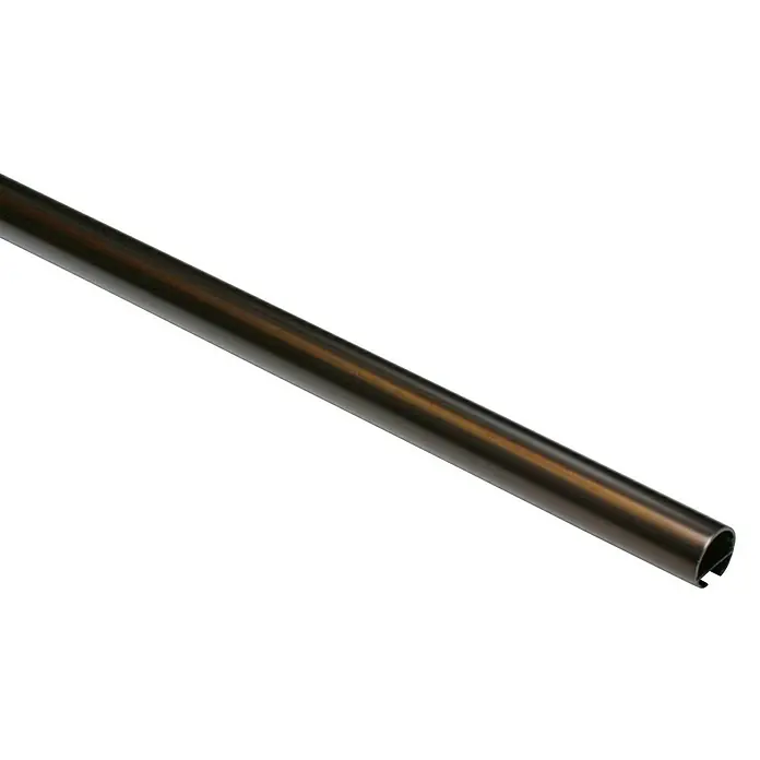 Gardinia Gardinenstange Chicago - Bronze, Länge: 160 cm, Durchmesser: 20 mm