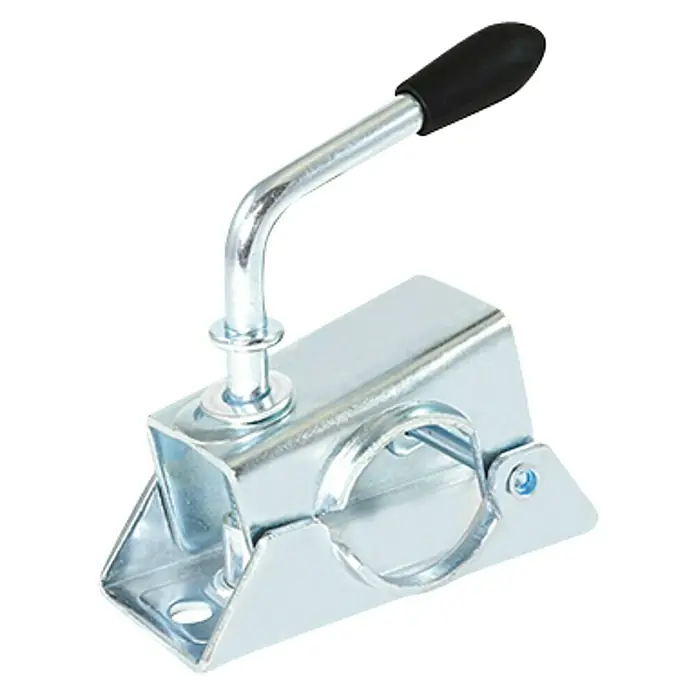 Abrazadera de sujeción Jockey - Acero, Específico para: Ruedas jockey de 48 mm