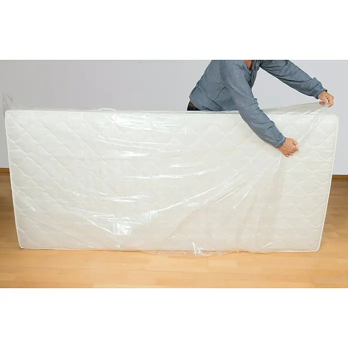 Nips Matratzenhülle Bio - L x B: 2,4 x 1,3 m, Transparent, 2 Stk. - Anwendungsbeispiel