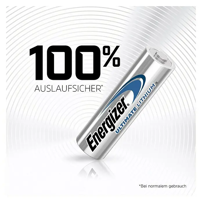 Energizer Pila Ultimate Lithium AA - Mignon AA, 1,5 V, 2 ud. - Producto en uso