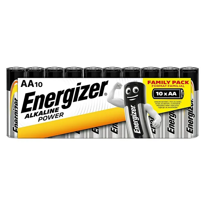 Energizer Batterie Classic - 10 Stk., Mignon AA, 1,5 V - Vorderansicht