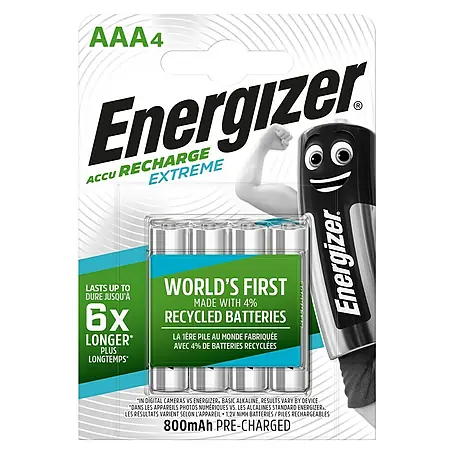Energizer  Baterija Rechargeable Extreme Micro AAA