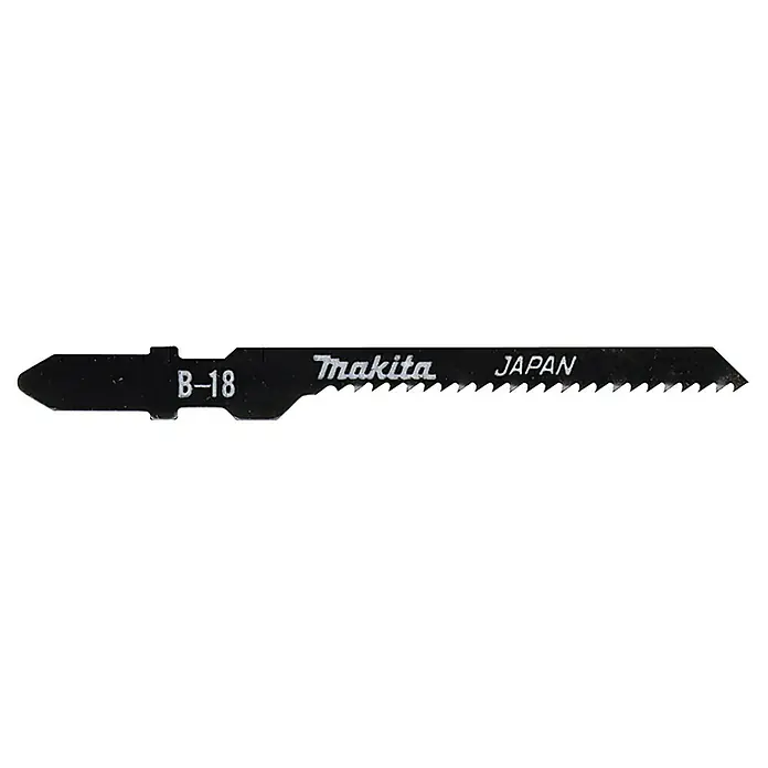 Makita Hoja de sierra de calar A-85709 - Madera / metal / plástico, 5 ud., Vástago en T