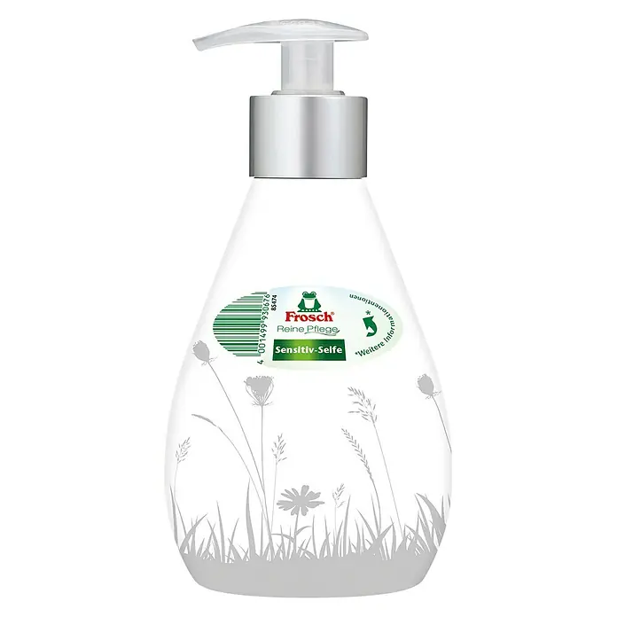 Frosch Flüssigseife Sensitiv-Seife - 300 ml, Spenderflasche - Vorderansicht
