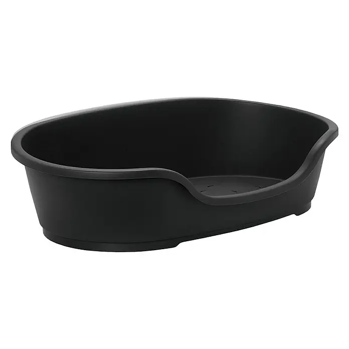 Karlie Honden- en kattenmand Domus - 95 x 28 x 55 cm, Kunststof, Zwart - Top-down weergave