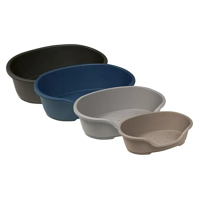Karlie Honden- en kattenmand Domus - 60 x 20 x 36 cm, Kunststof, Warmgrijs