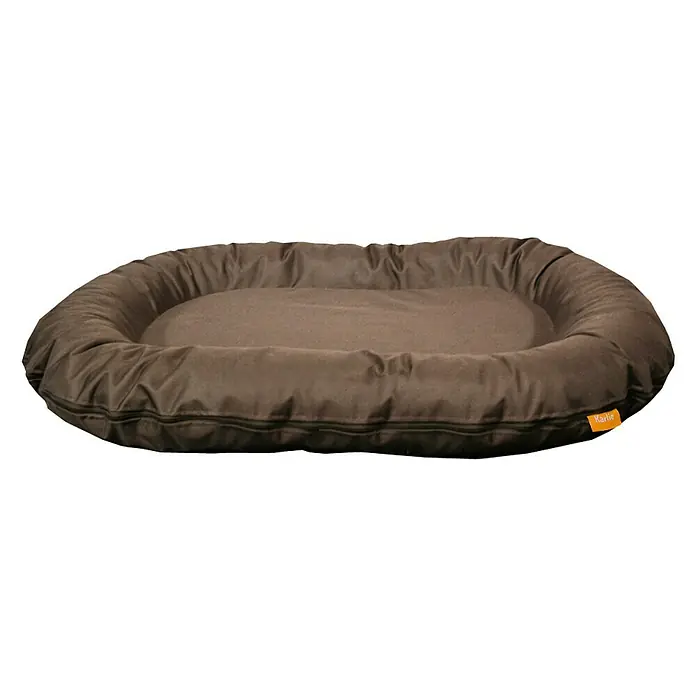 Karlie Hondenkussen - 60 x 80 x 14 cm, Polyester, Bruin - Top-down weergave