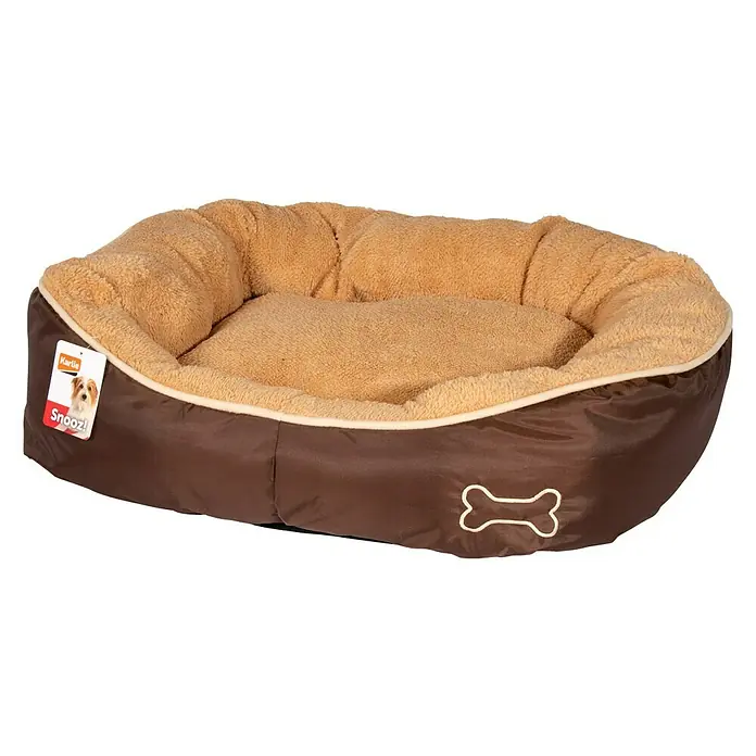 Karlie Cama para perros Chipz - 70 x 73 x 20 cm, Forro polar, Beige - Vista frontal