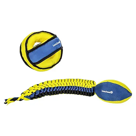 Beeztees Fetch Juguete para perros Pelota con forma abierta