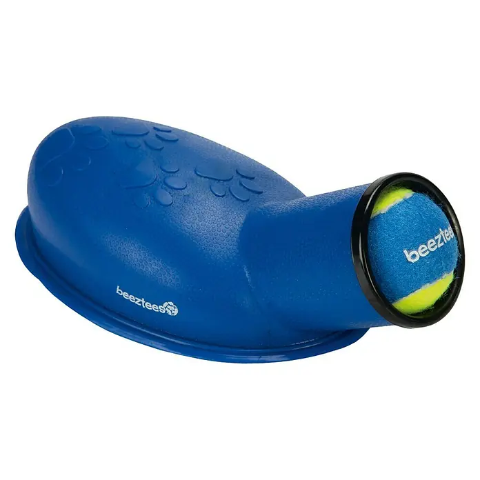 Beeztees Fetch Lanzador de balones - Plástico, Azul, Apto para: Perros - Vista frontal