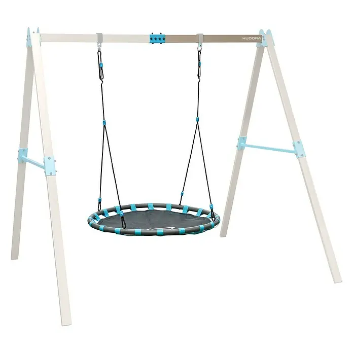 Hudora Mrežasta ljuljačka - Promjer: 120 cm, Namijenjeno za: Hudora ljuljačka Vario V - Pogled sprijeda